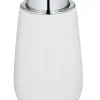 Wenko keramische zeepdispenser Badi wit