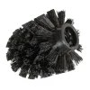 Wenko toiletborstelhouder 75mm met adapter zwart