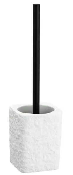 Wenko Villata toiletborstelhouder polyresin wit