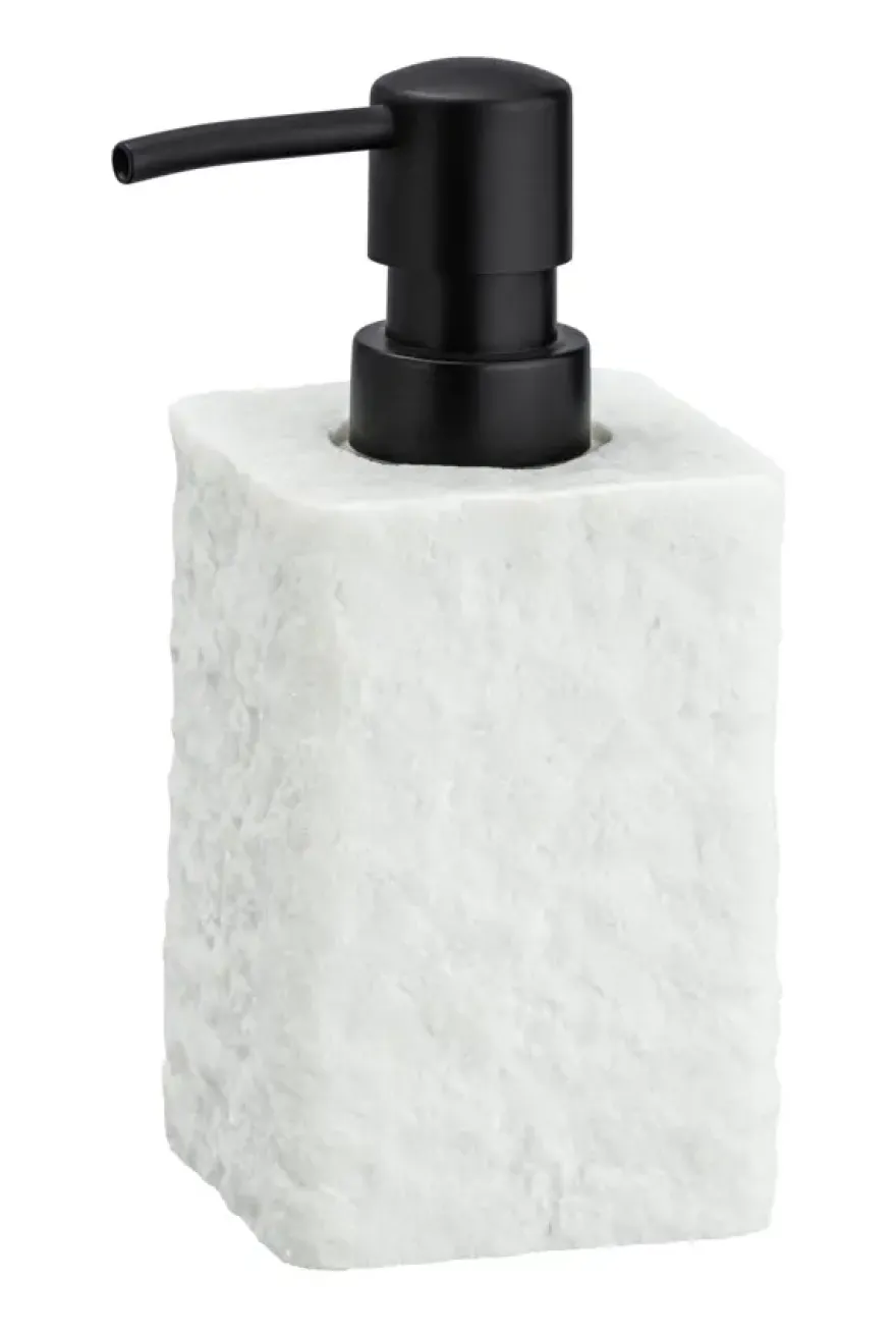 Wenko Villata zeepdispenser polyresin natuursteenlook 300 ml