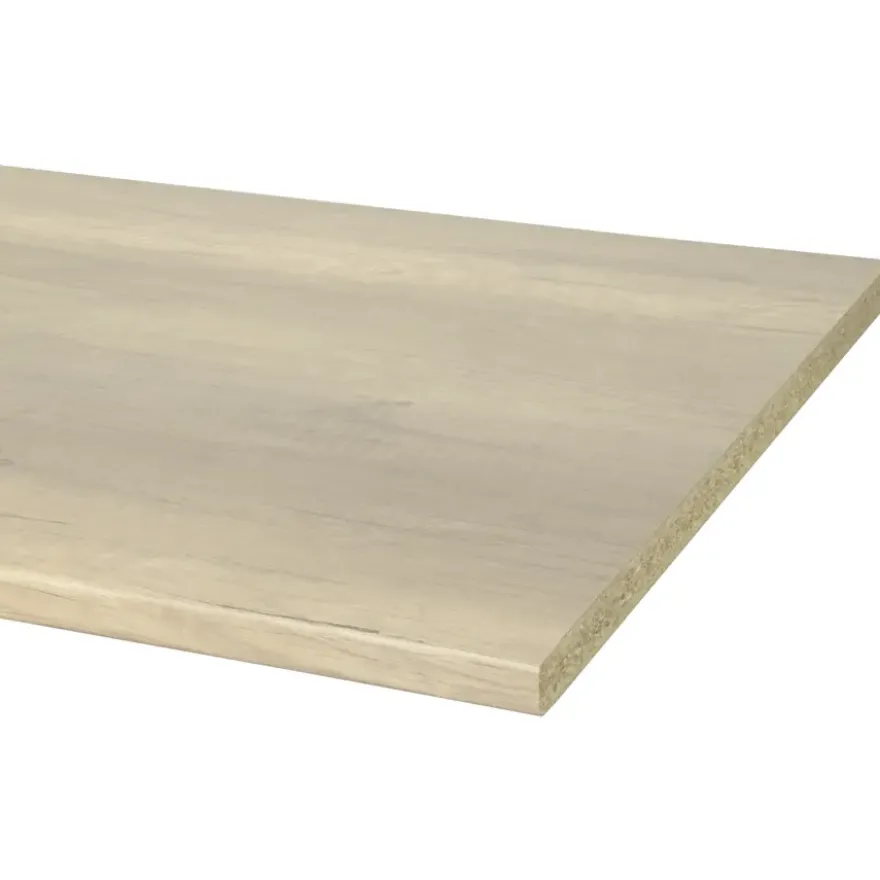 Werkblad AS28 265x60cm Grof Hout