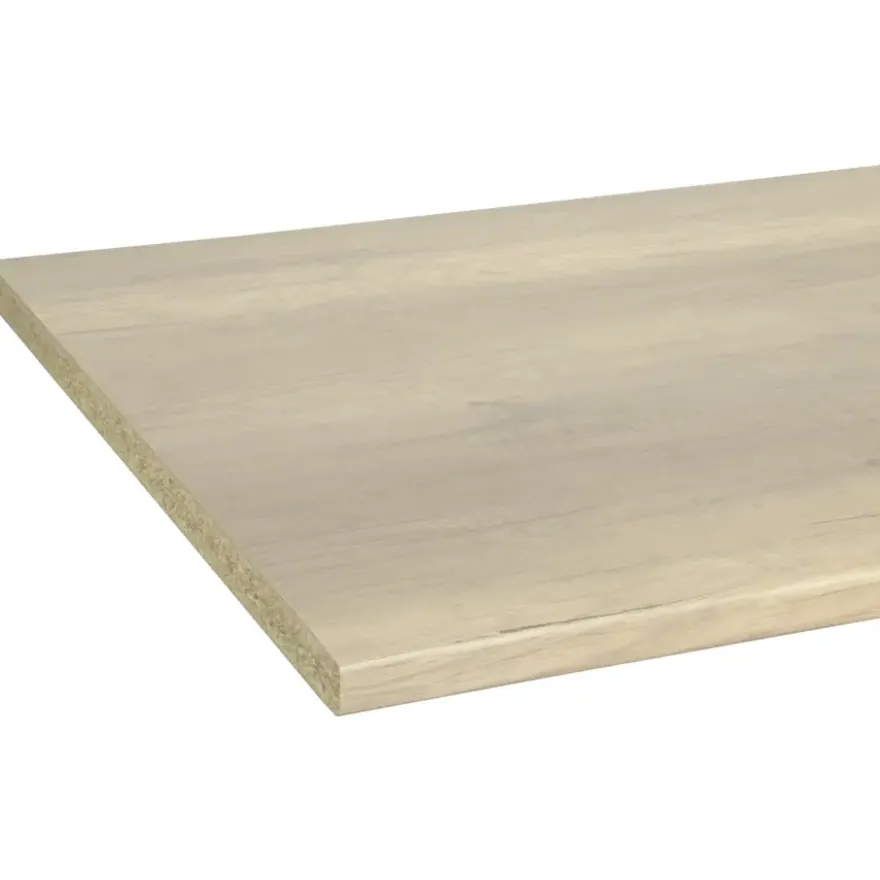 Werkblad AS28 265x60cm Grof Hout