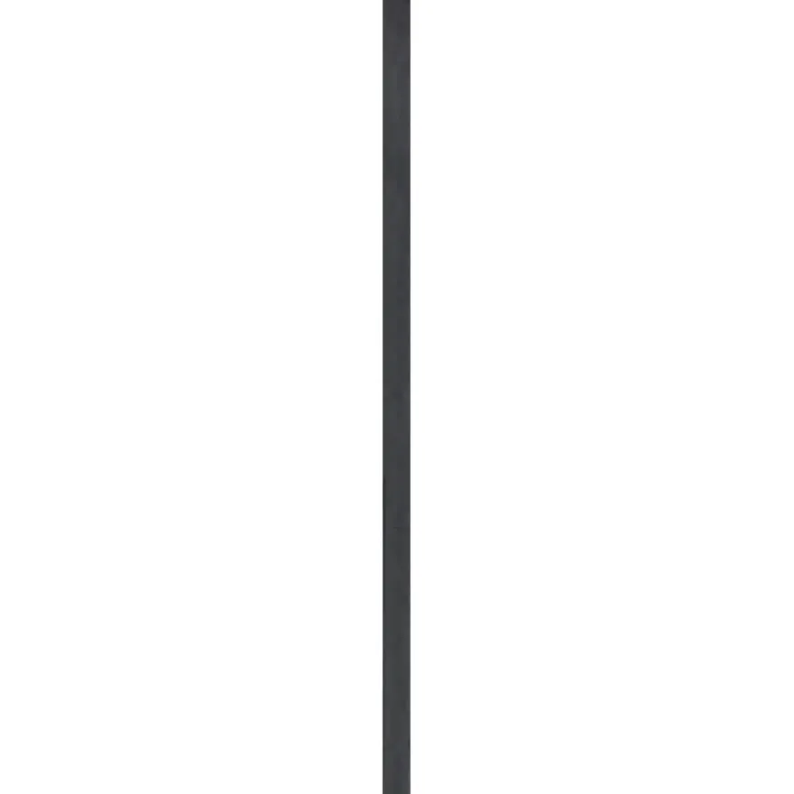 Werkblad ASQ28 260x80cm Rio Zwart