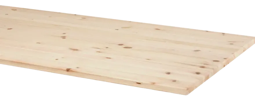 Werkblad grenen 200x80 cm 28 mm