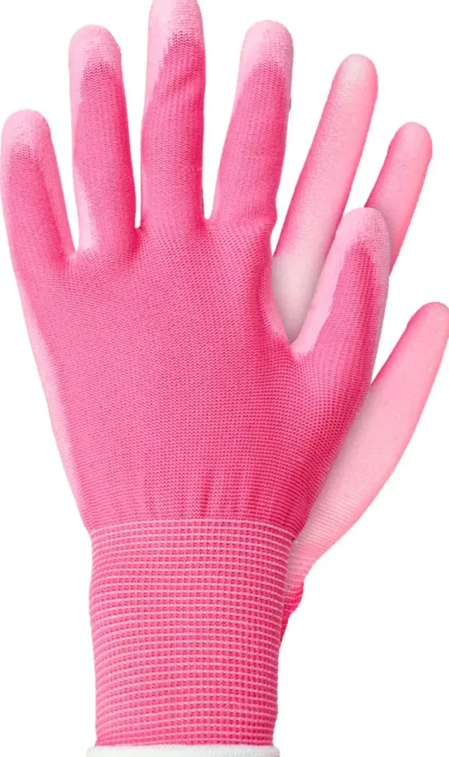 Werkhandschoen polyester rose S