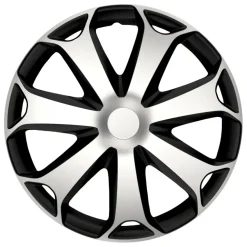 Wieldoppenset 14" Gorecki Mega zilver / zwart