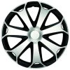 Wieldoppenset 15" Gorecki Mega zilver / zwart