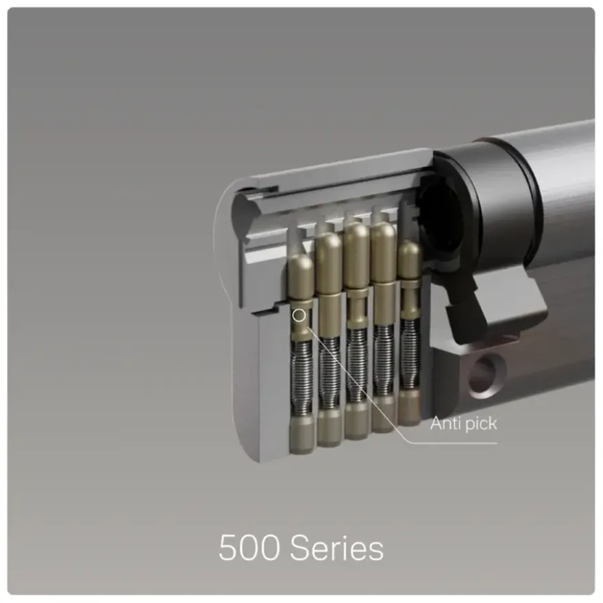 Yale cilinder 500 serie 30/45 mm