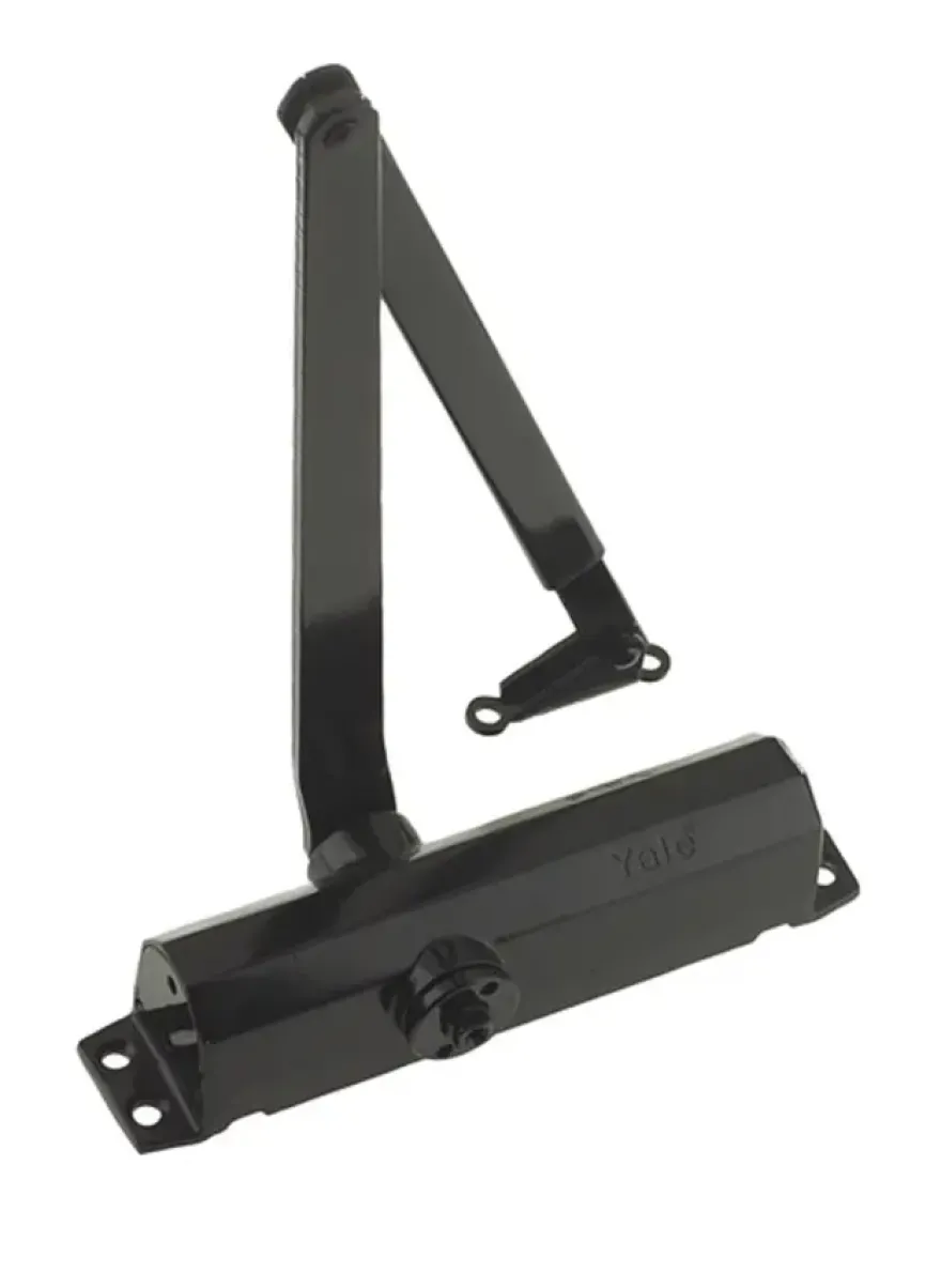 Yale Deurdranger 300-series 80 kg zwart