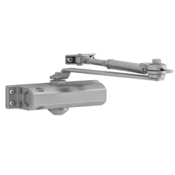Yale deurdranger 300 series zilver Hold open