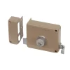 Yale Oplegslot met Buitencilinder Vast Grijs Gelakt 635-50mm