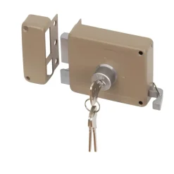 Yale Oplegslot met Buitencilinder Los Grijs Gelakt 615-50mm