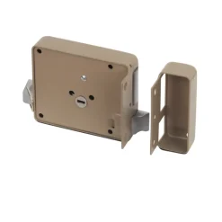 Yale Oplegslot met Buitencilinder Los Grijs Gelakt 615-50mm