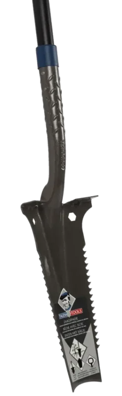 Zaagspade / boomwortelspade gehard staal 115 cm