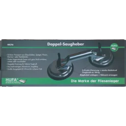 Zuignap dubbel aluminium 90 kg